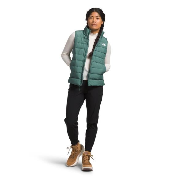 The North Face Aconagua 3 Puffer Vest - S - Dark Sage - Picture 2 of 5